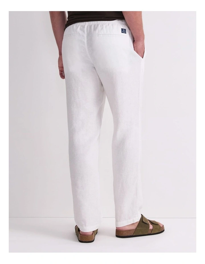 Caffery Yarn-Dyed Linen Pant image 2