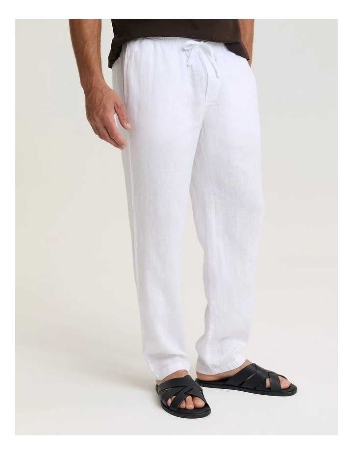 Caffery Yarn-Dyed Linen Pant image 5