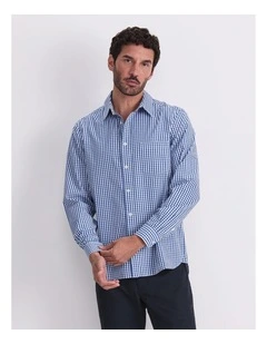 Thomas Long Sleeve Gingham Shirt