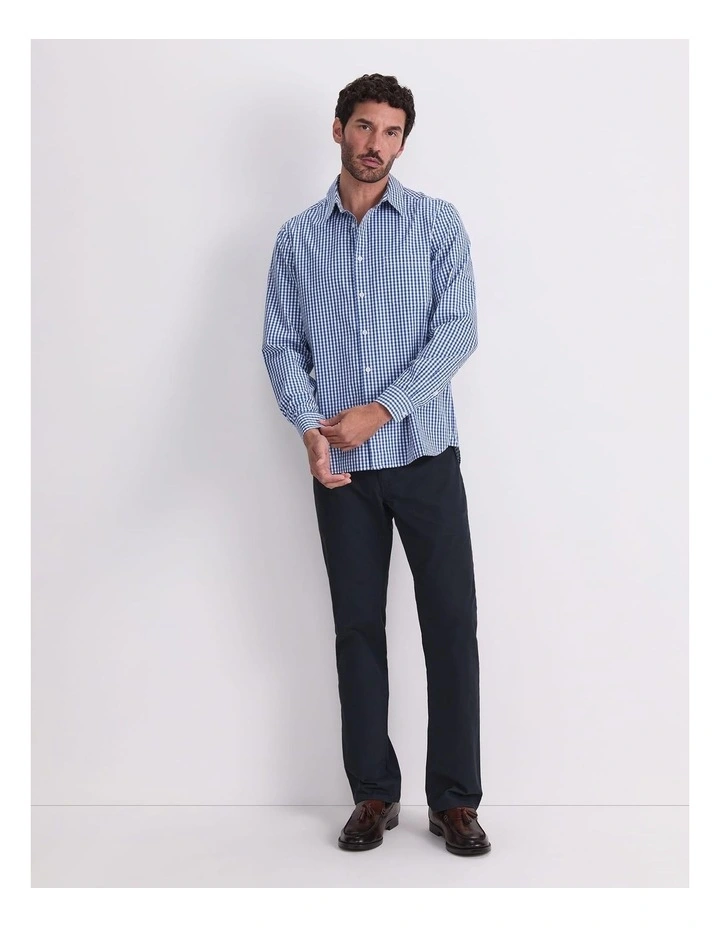 Thomas Long Sleeve Gingham Shirt image 5