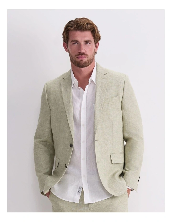 Ridley Linen Blend Suit Jacket image 1