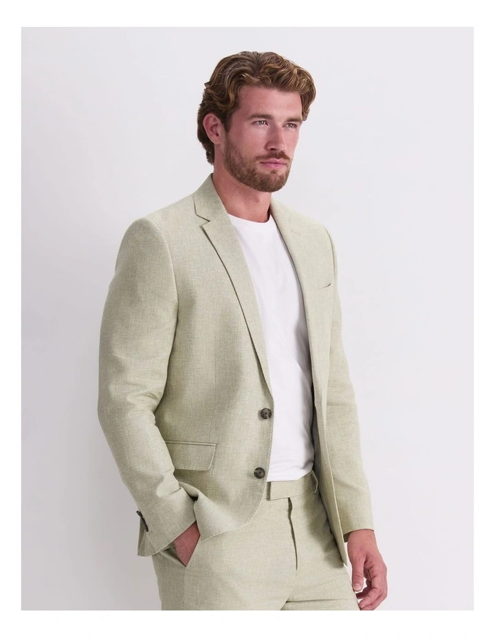 Ridley Linen Blend Suit Jacket image 4