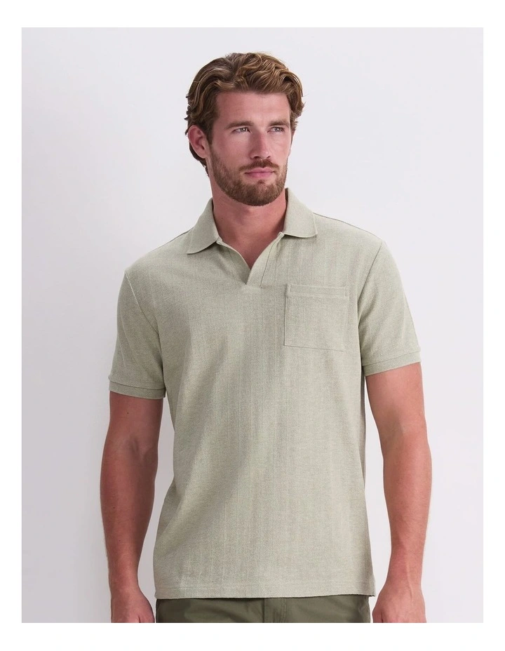 Odin Textured Polo image 1
