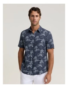 Hamilton Short Sleeve Linen Shirt