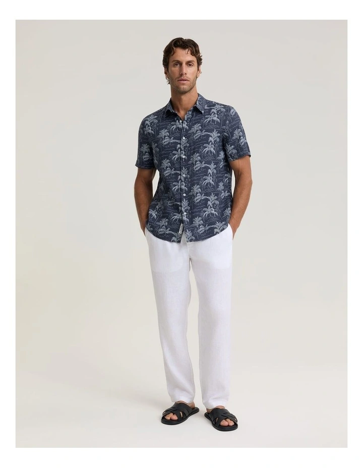 Hamilton Short Sleeve Linen Shirt image 3