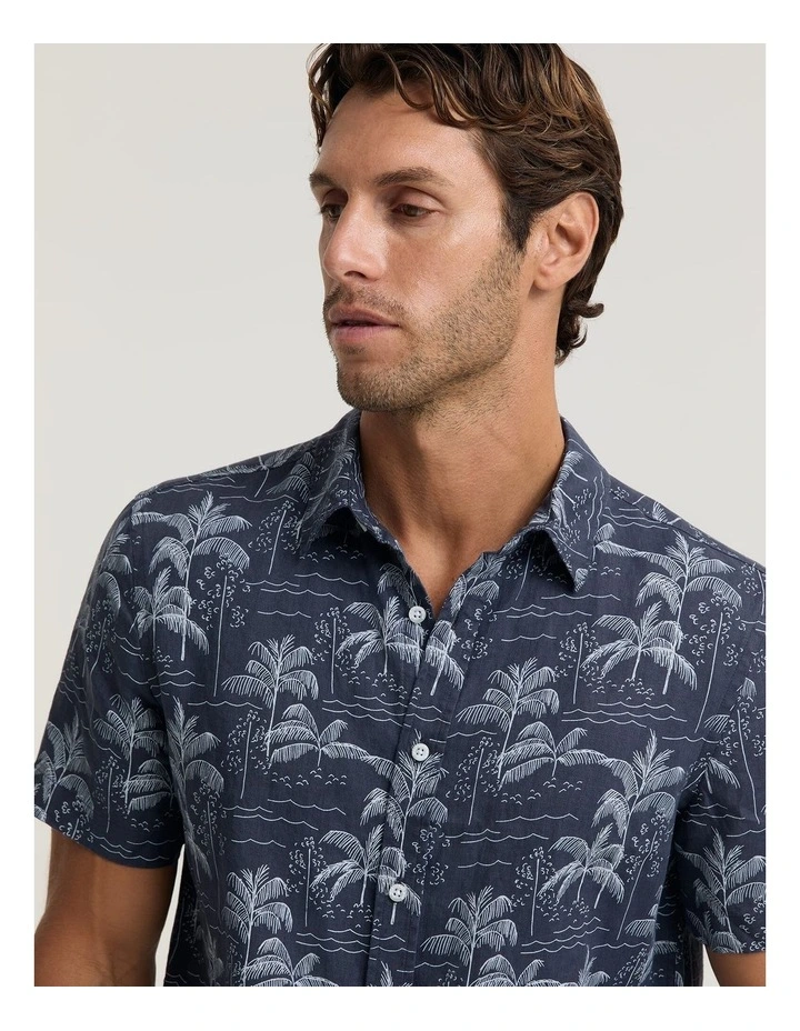 Hamilton Short Sleeve Linen Shirt image 5
