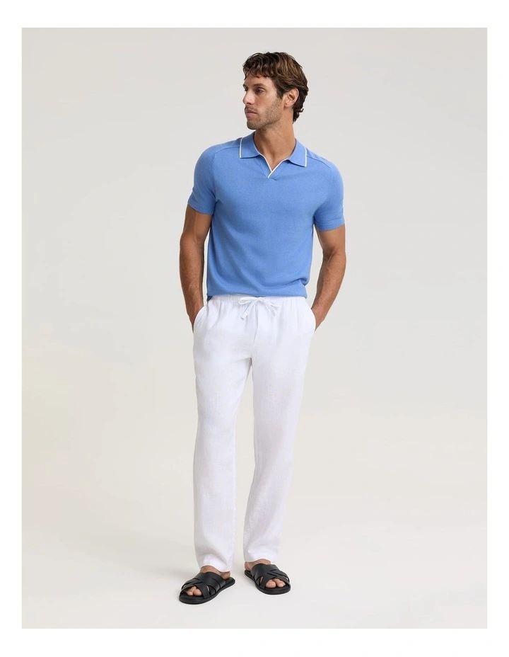 Brookes Tipped Knit Polo image 3