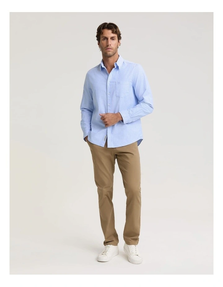 Oxford Long Sleeve Stripe Shirt image 3