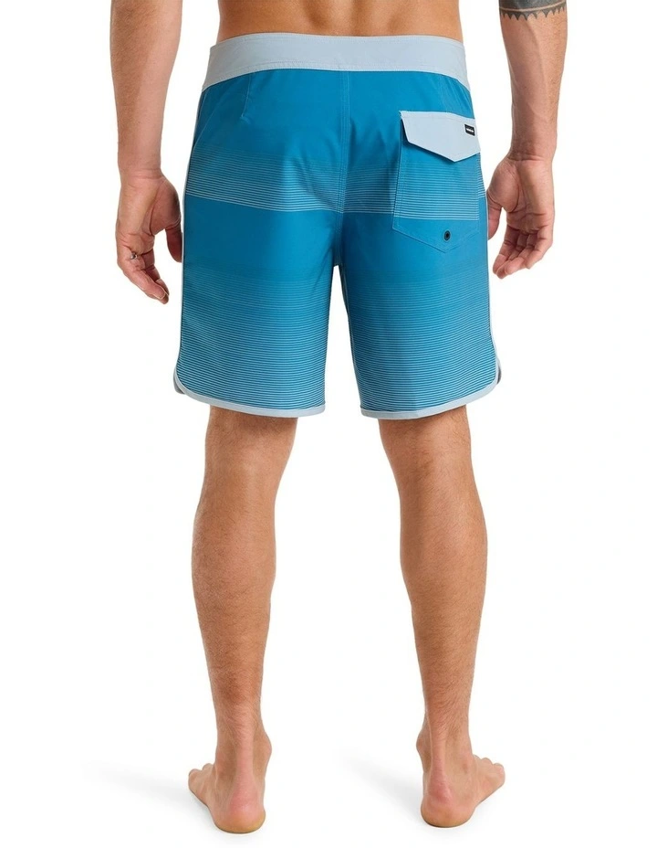 Surfsilk Scallop Board Shorts 18 Inch in Blue image 2
