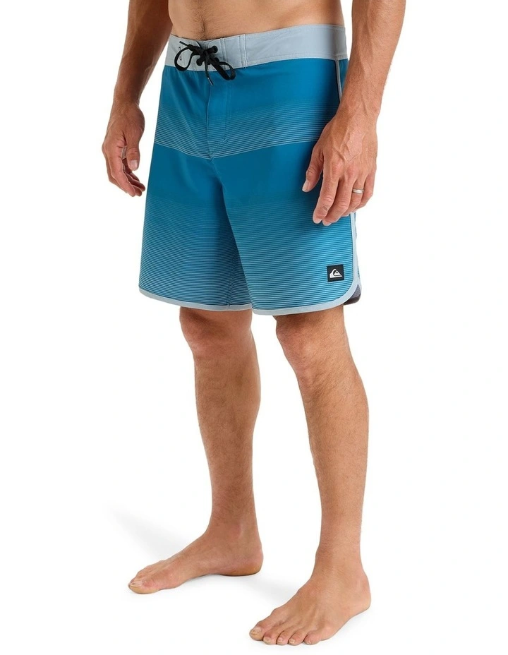 Surfsilk Scallop Board Shorts 18 Inch in Blue image 3