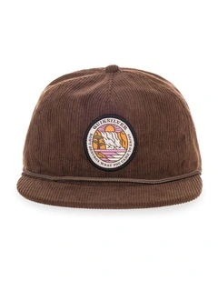 Still Bills Snapback Cap in Brown