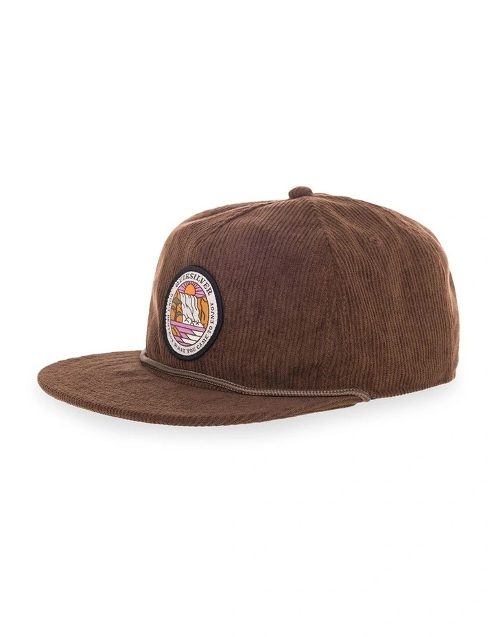 Still Bills Snapback Cap in Brown image 2