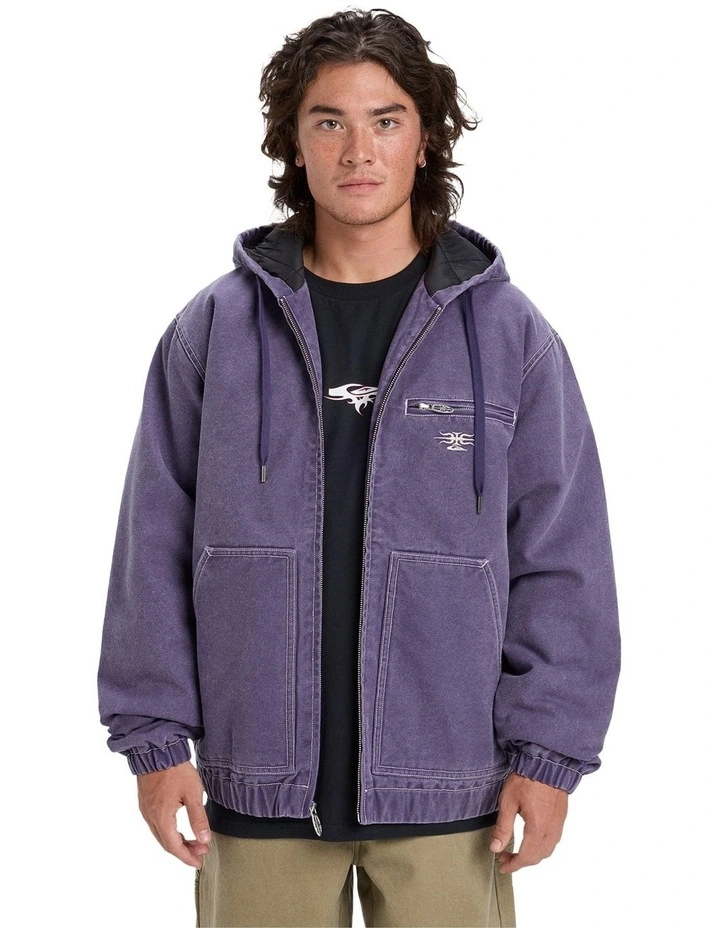 Straight Out Zip Up Hoodie image 1