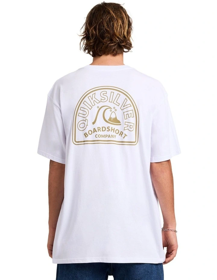Swell Lines T-Shirt in White image 2