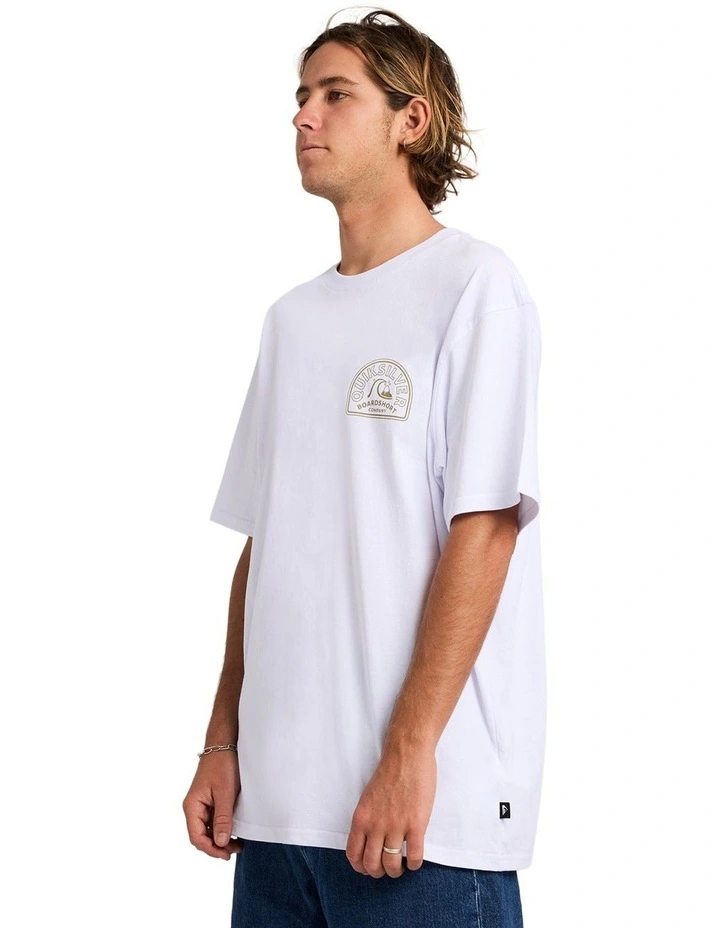 Swell Lines T-Shirt in White image 3