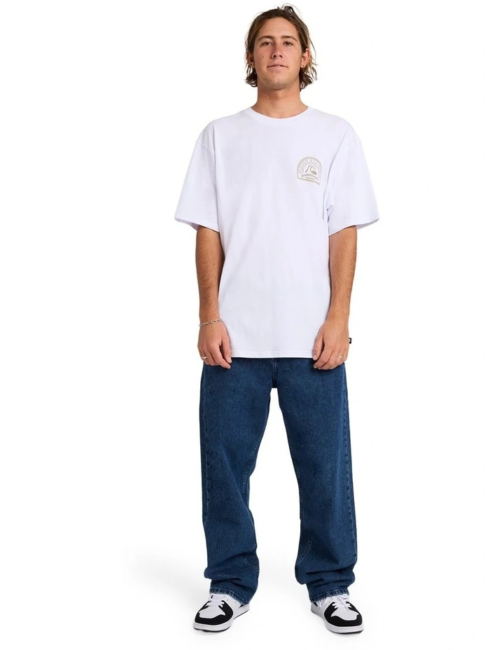 Swell Lines T-Shirt in White image 5