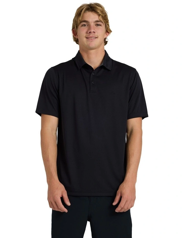 Pacific Polo Shirt in Black image 1