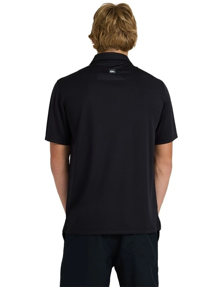 Pacific Polo Shirt in Black image 2