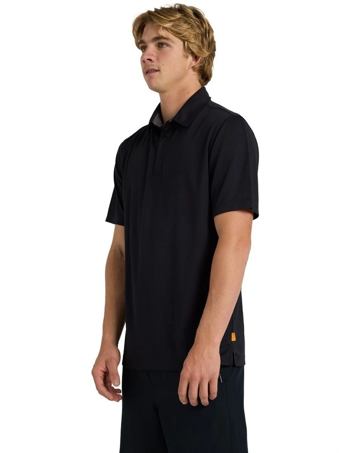 Pacific Polo Shirt in Black image 3