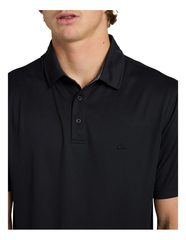 Pacific Polo Shirt in Black image 4