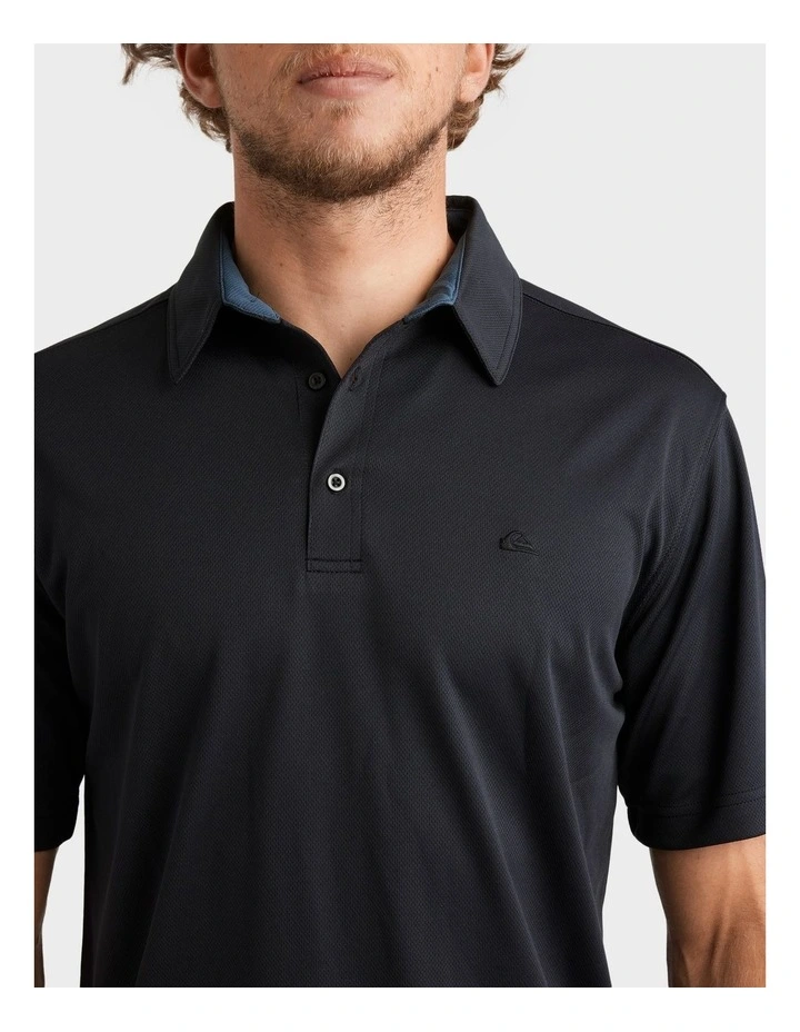 Pacific Polo Shirt in Black image 4