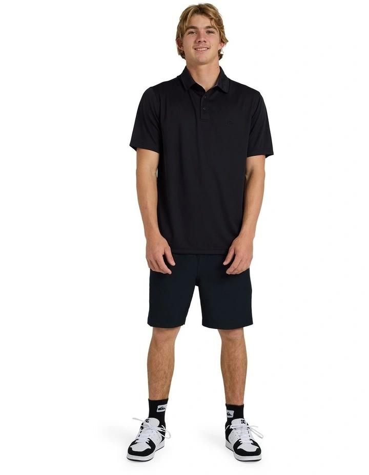Pacific Polo Shirt in Black image 5