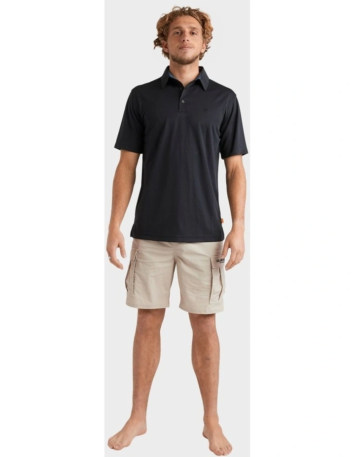 Pacific Polo Shirt in Black image 5