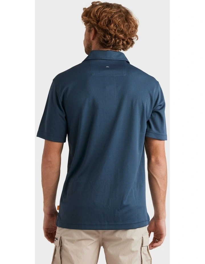 Pacific Polo Shirt in Midnight Navy image 2