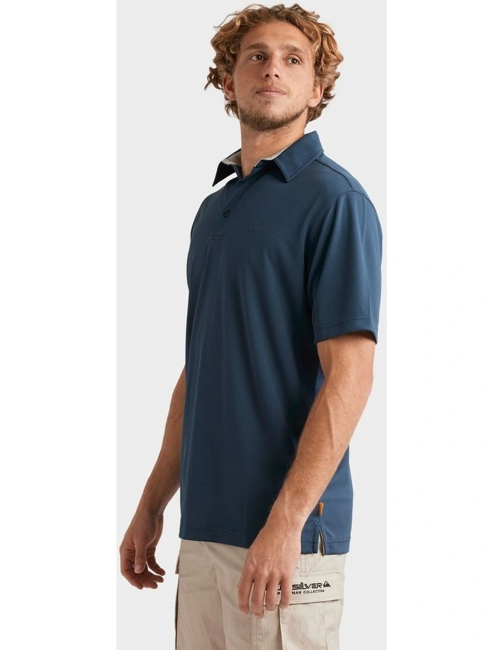 Pacific Polo Shirt in Midnight Navy image 3