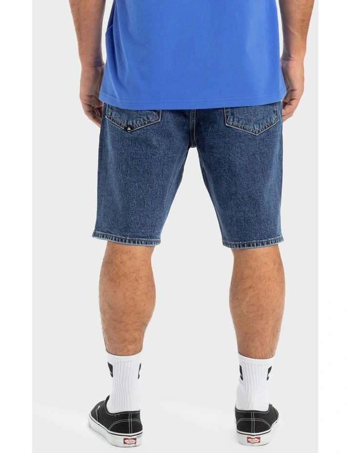 Aqua Cult Denim Shorts in Aged image 2
