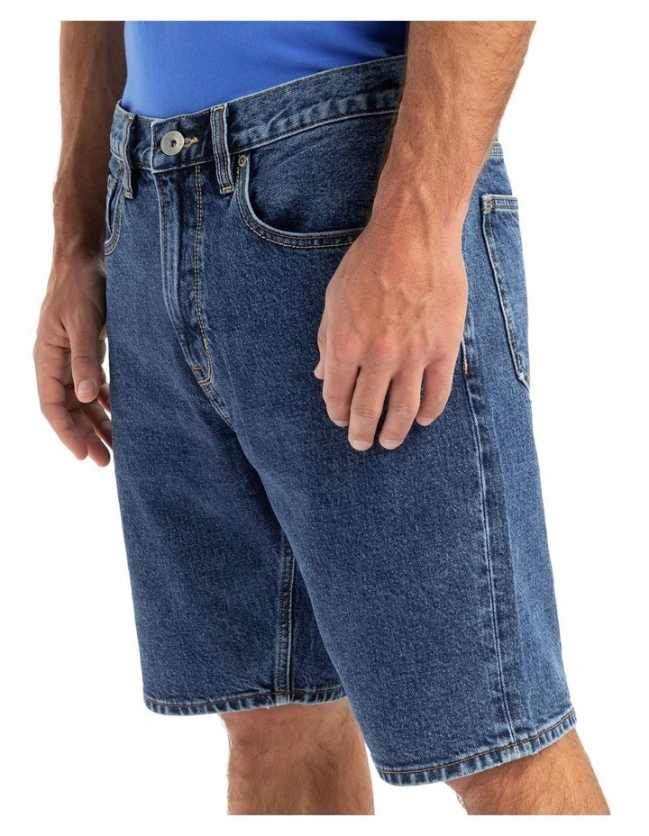 Aqua Cult Denim Shorts in Aged image 4
