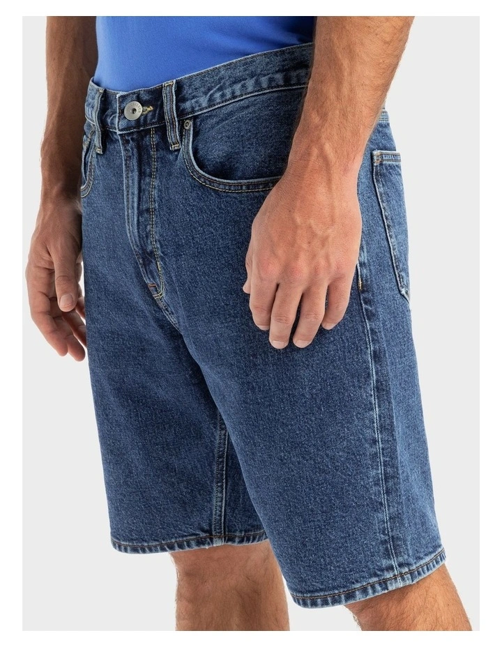 Aqua Cult Denim Shorts in Aged image 4