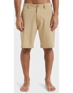 Union Amphibian 20 inch Hybrid Shorts in Khaki