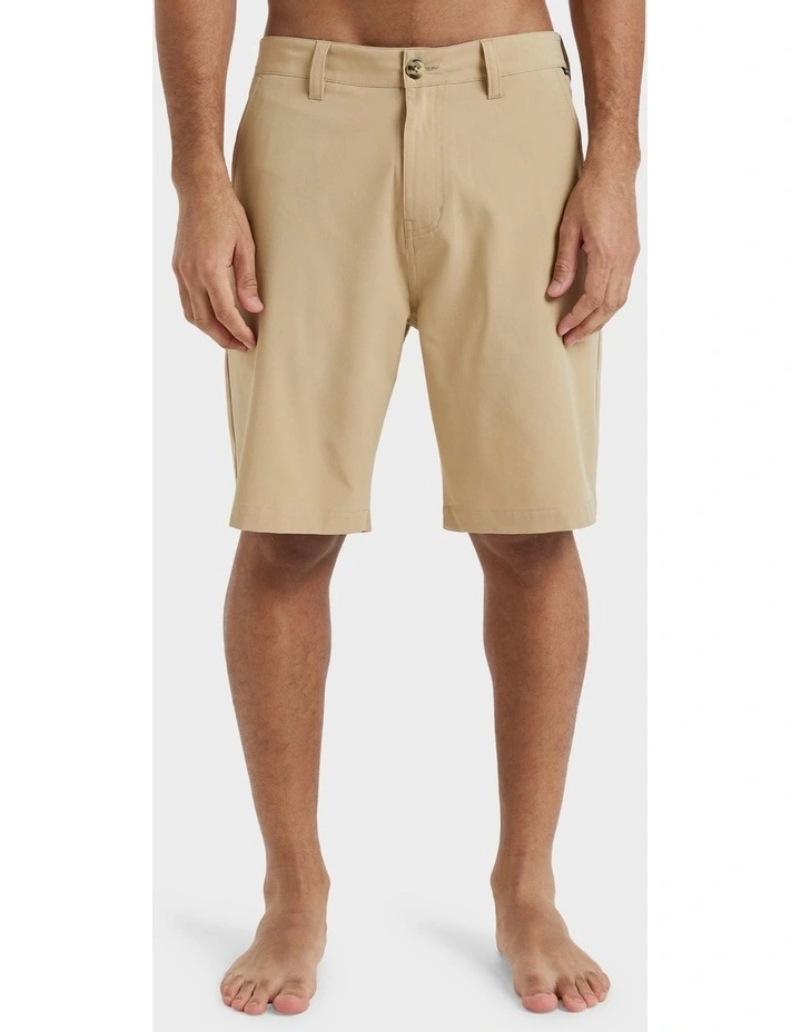 Union Amphibian 20 inch Hybrid Shorts in Khaki image 1