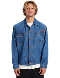 All Ride Denim Jacket In Medium Blue