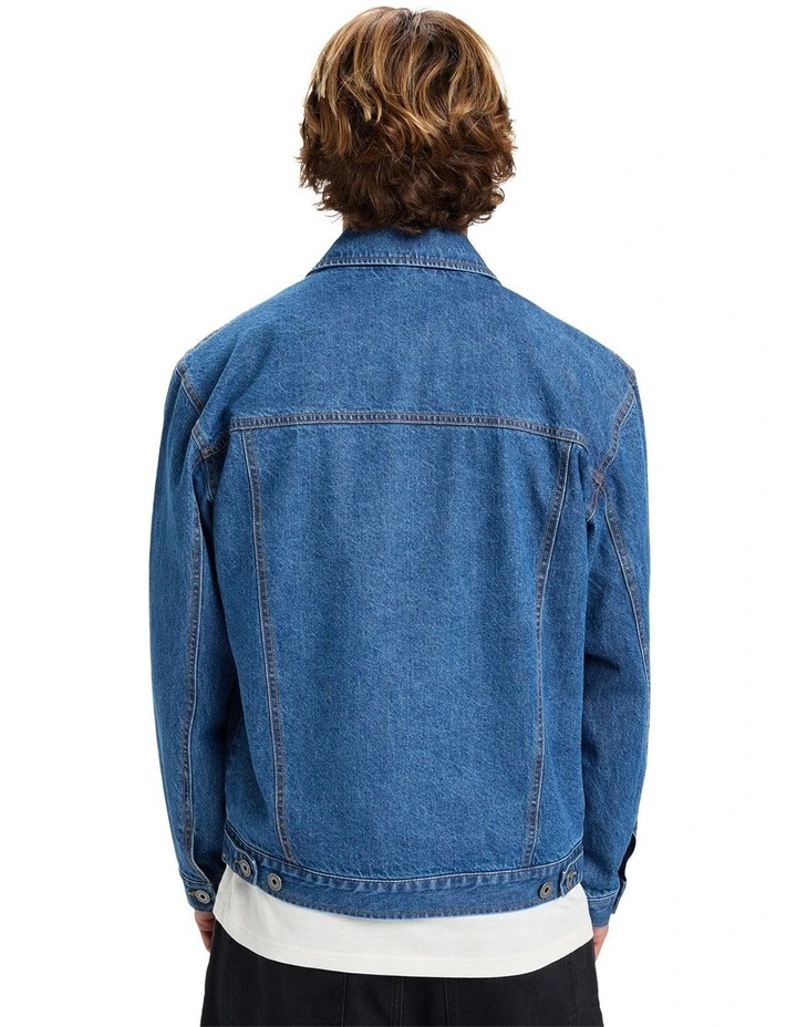 All Ride Denim Jacket In Medium Blue image 2