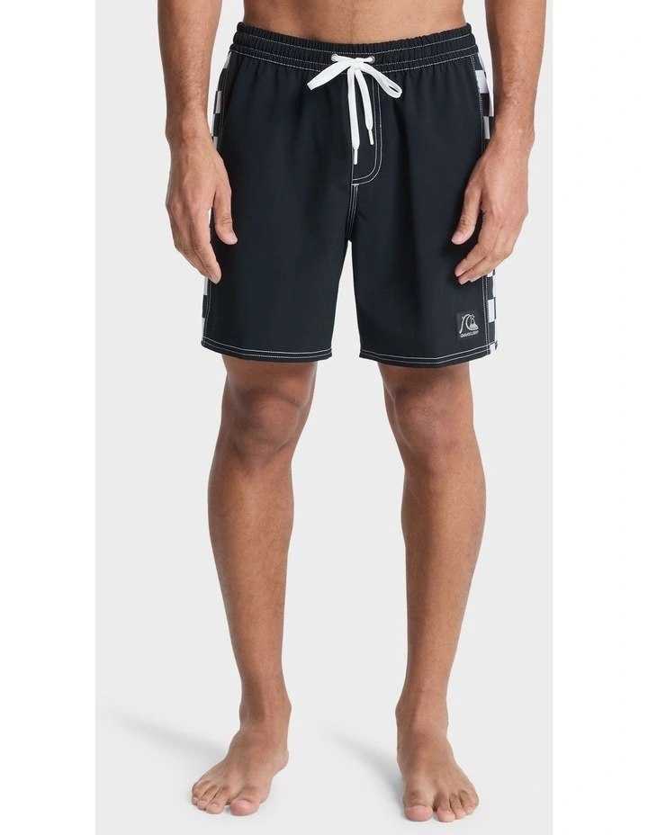 Original 17 Inch Arch Volley Boardshorts In Black image 1