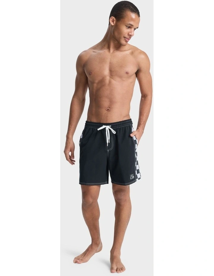 Original 17 Inch Arch Volley Boardshorts In Black image 5