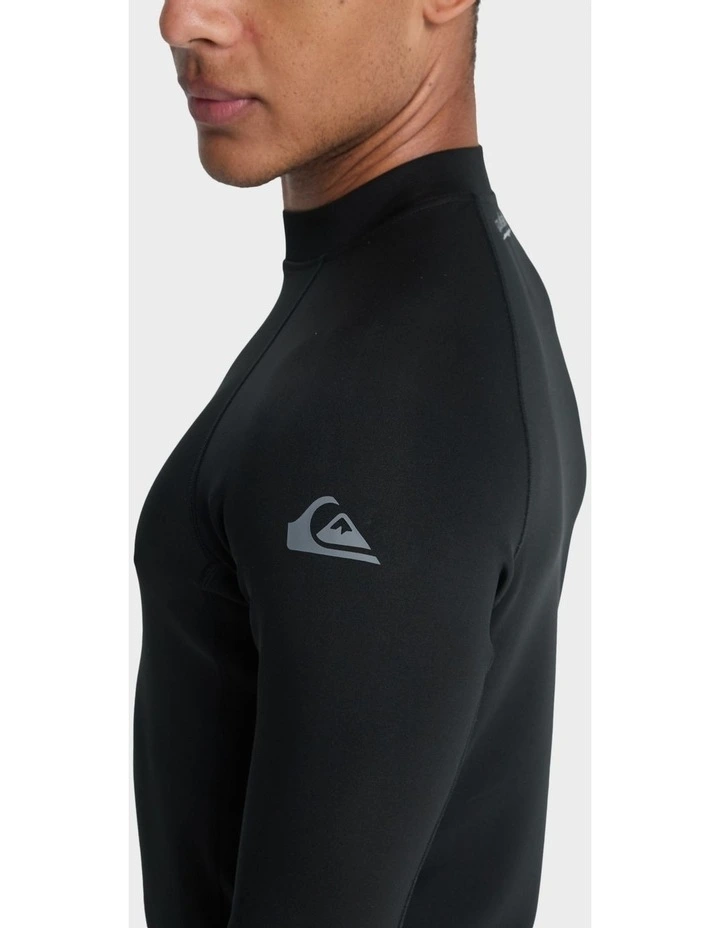 Everyday Long Sleeve Heat Rashguard in Black image 4