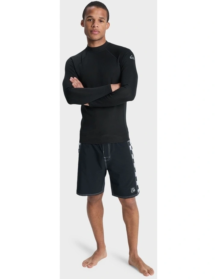 Everyday Long Sleeve Heat Rashguard in Black image 5