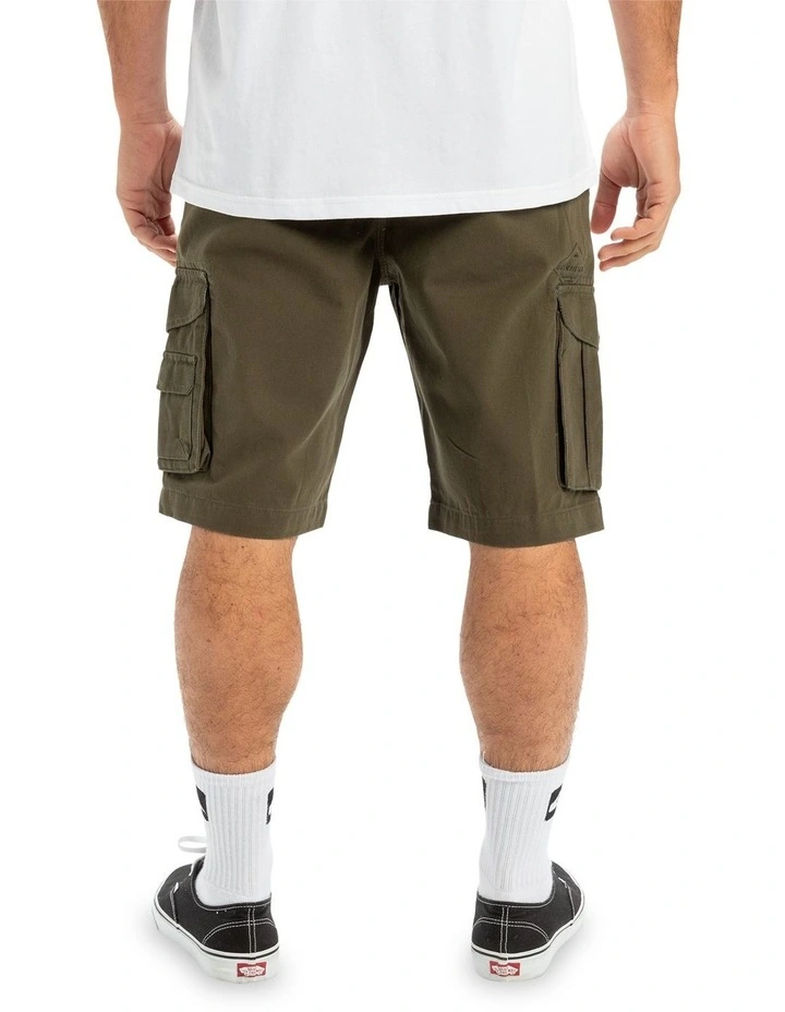 Crucial Battle Cargo Shorts In Grape Leaf image 2