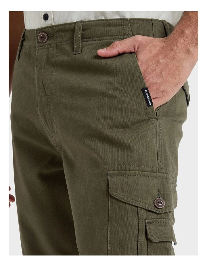 Crucial Battle Cargo Shorts In Grape Leaf image 4