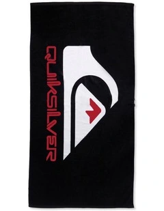 Bombora II Beach Towel In Black/White