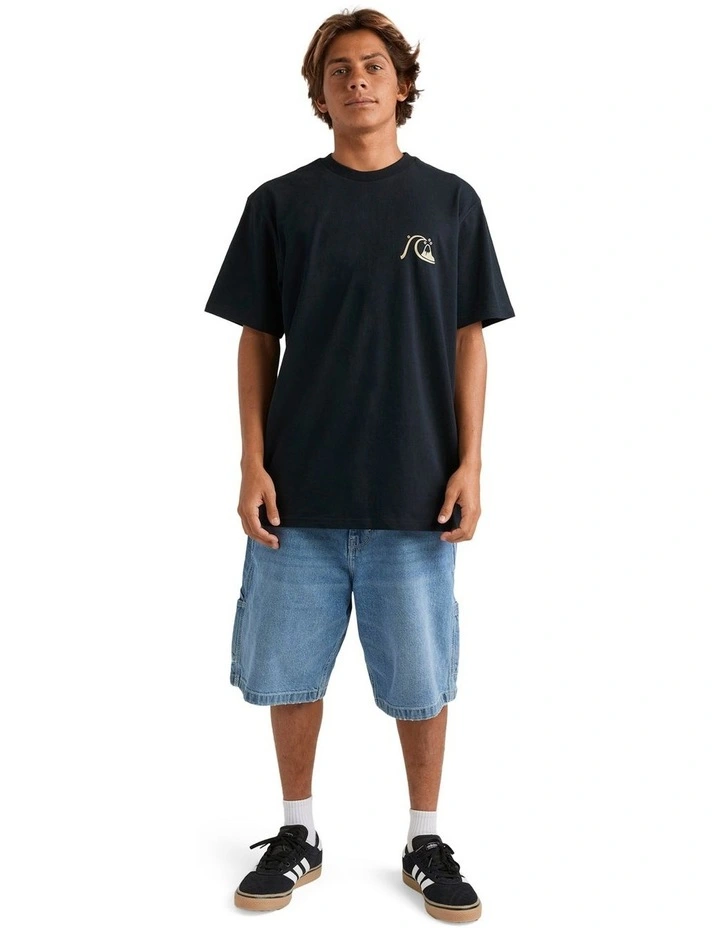 Touro Short Sleeve T-shirt in Black image 4