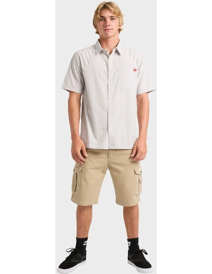 Testament Short Sleeve Shirt in Grey image 5