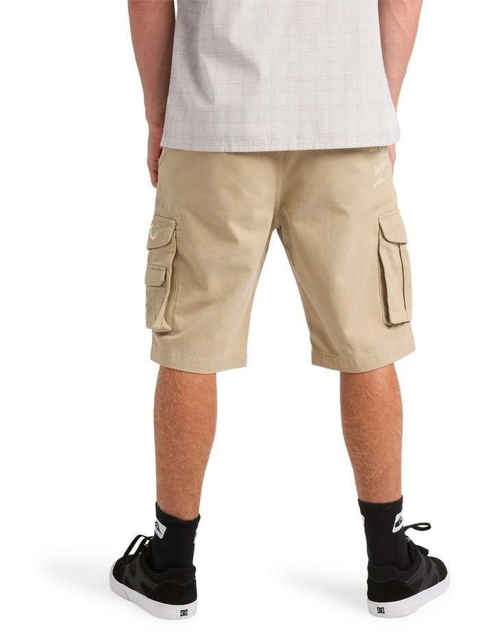 Critical Battle Cargo Shorts in Brown image 2