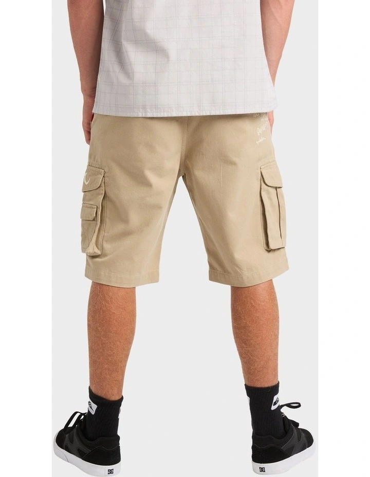Critical Battle Cargo Shorts in Brown image 2