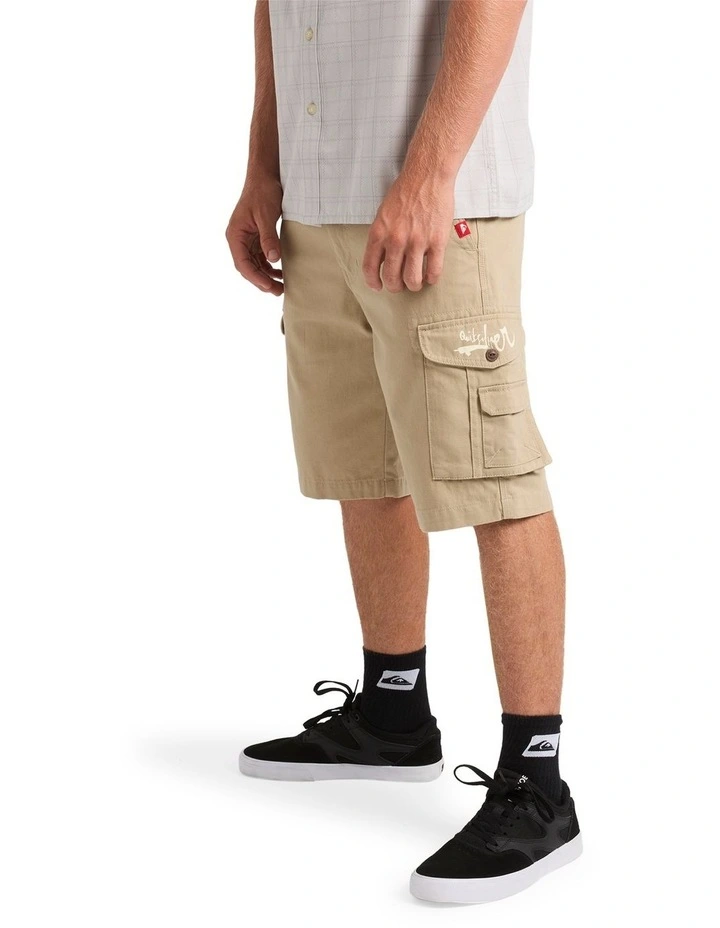 Critical Battle Cargo Shorts in Brown image 3