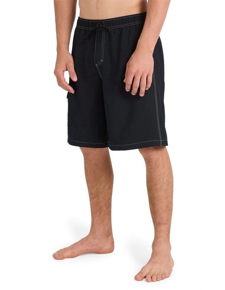Exhibit Volley 21 Swim Shorts in Black image 3