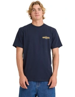 Coastal Crest T-Shirt in Blue
